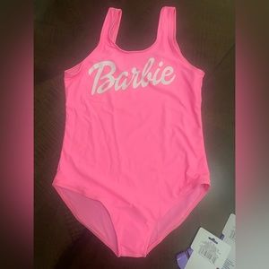 Barbie swimsuit. Girls 9